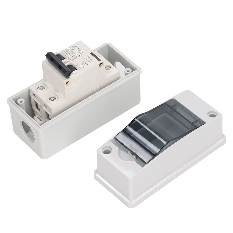 PV Solar Disconnect Switch 2P 40A IP65 Waterproof PA66 Shell