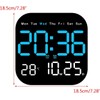 LED Digital Clock, Wall Clock, Silent, Wall Clock, Alarm Clock,