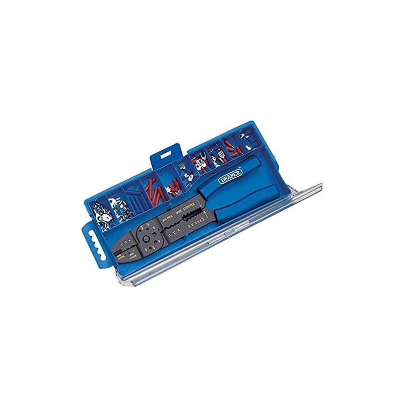 Draper 13658 5-Way Crimping Tool and Terminal Kit , Blue