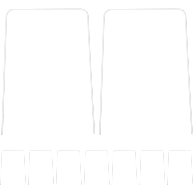 WHAMVOX 9pcs Heavy Duty Croquet Wickets Replacement Square Wickets for