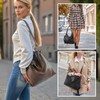 MFFOR Hobo Bag Purses and Handbags for Women, Genuine Leather