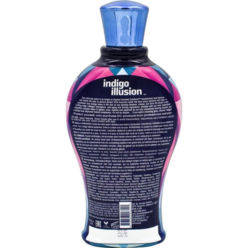 Devoted Creations Indigo Illusion Dark Tanning Lotion 12.25 oz
