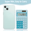 deli Standard Function Basic Calculator, 12 Digit Desktop Calculator with