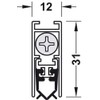 Gedotec Star Seal DDS 12 T-Seal Aluminium / Silica Grey