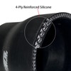 ETL INDUSTRIES ID 1.5" to 2", Length 3" Silicone Reducer