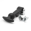 DOJA Barcelona Bonnet Fasteners, Galvanised Sheet Steel, 122 x 39