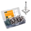ALBO Drywall Anchor Kit Hollow Wall with Screws 100 pcs.