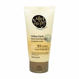 Sean Iyagi 과일나라 세안이야기 황토 딥 클렌징 폼 150ml 피부진 Fruit Land Cleansing Story Yellow Clay Deep Cleansing Foam 150ml Skin Care