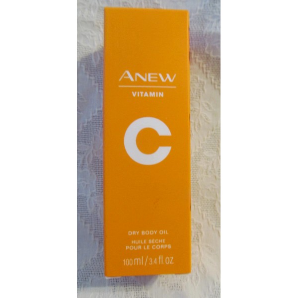 Avon New Fresh Stock~Avon ANEW Vitamin C Dry Body Oil~Full
