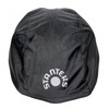 STANTEKS Helm Regenüberzug Universal Regenschutz für Fahrradhelme Regenkappe Schutzbezug (schwarz)