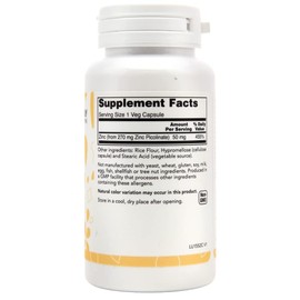 LuckyVitamin - Zinc Picolinate 50 mg. - 120 Veg Capsules