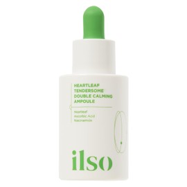 ILSO Heartleaf Tendersome Double Calming Ampoule, Ascorbic Acid, Niacinamide, Soothing serum