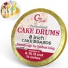 Cakebon Cake Boards - Sturdy 1/2 Inch Thick Drums -