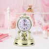 Table Clock, European Retro Style Living Room Clock Antique Silent