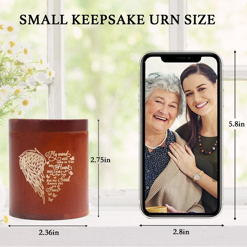 Small Urns for Human Ashes Keepsake Urn, Small Cremation Urns