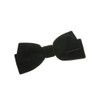 VINGTAINE H7640-BK- Barrette Ribbon, Velvet Hair Clip, Classical Hair Accessory,