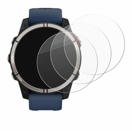 BROTECT Protective Glass for Garmin Quatix 7 (Pack of 6) Protective Film Tempered Glass [Extremely Scratch-Resistant 9H, Anti-Fingerprint, Ultra Transparent]