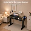 ExaDesk 35" x 20" Electric Standing Desk, Compact Height Adjustable