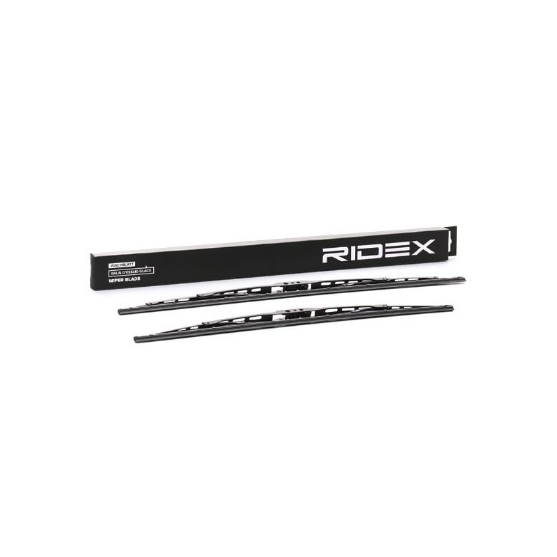 RIDEX Windscreen Wiper Set without Spoiler Front Wiper Blade Design: