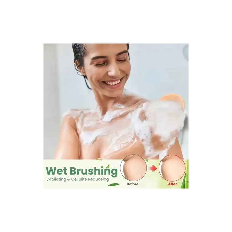 2pzs Cepillo Corporal Exfolia Circulación Quita Piel Muerta