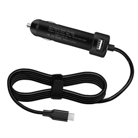 FLGAN 65W USB-C Autoladegerät Netzteil für Dell Latitude 5420 3520 5520 5400 5401 9420 9520 7420 7410 5310 2in1 Inspiron 14 7490 13 7390 7306 15 7590 Reise-Adapter