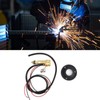 Welding Panel Socket, MIG Euro Central Connection Adapter Long Wire