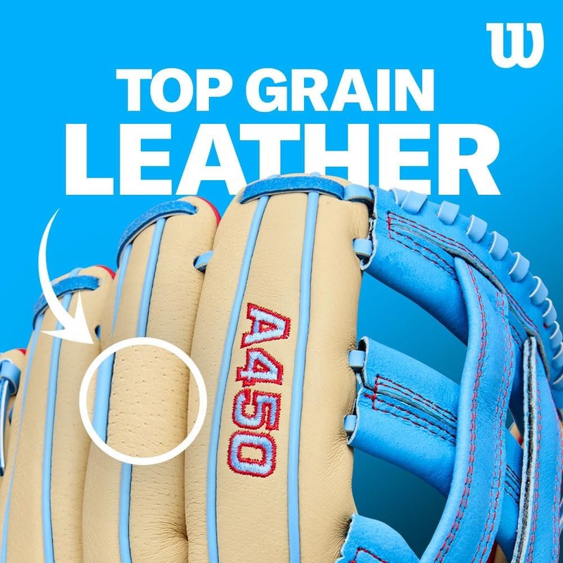 Wilson 2026 A450 Guantes de béisbol