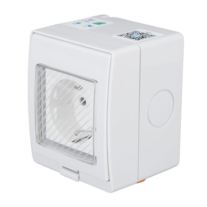 WiFi Smart Socket PC ABS IP55 Waterproof APP Remote Control