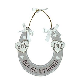 ukgiftstoreonline Love Story Vintage Style Horseshoe From This Day Forward