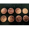 Complete Lincoln Cent Set- 2009-8 coins of P and D