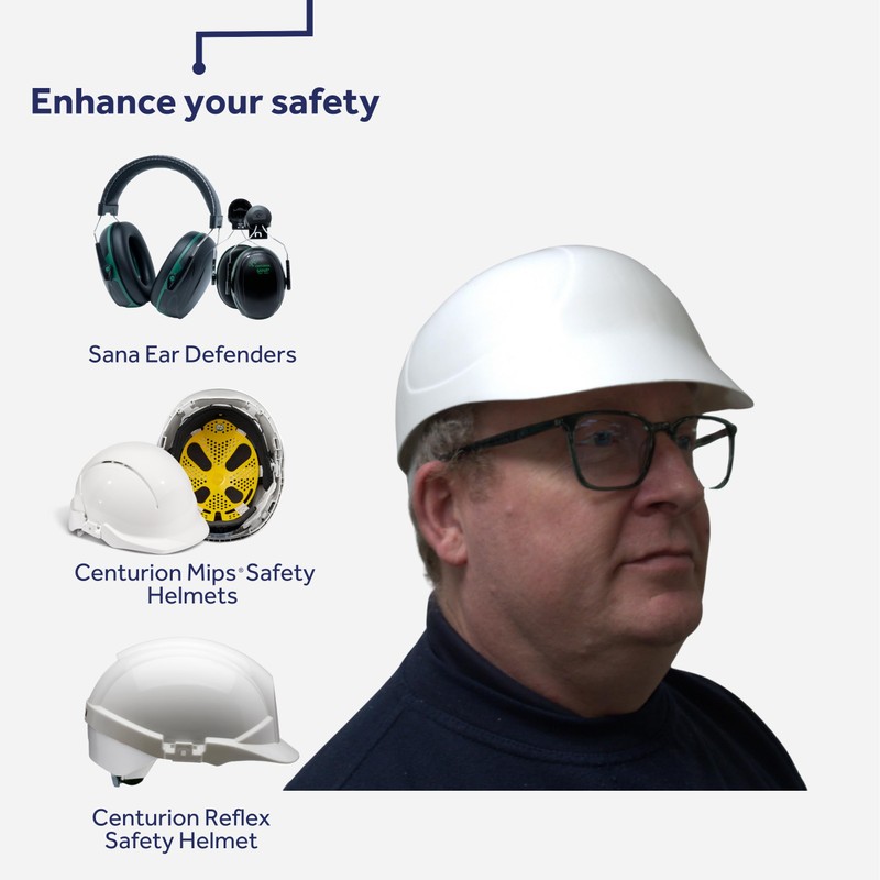 Centurion Safety Products – Plastic Bump Cap With Short Peak