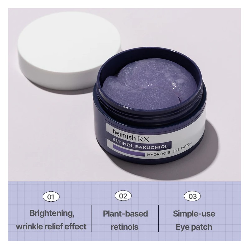 heimish [heimish]RX Retinol Bakuchiol Hydrogel Eye Patch (60ea)