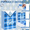 Affrolling 24 Pcs Father's Day Small Gift Bags Party Supplies