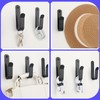 Coumy 4 Pcs Snowboard Wall Mount Clip Horizontal Snowboard Display