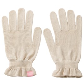 Hand Care "Takumi and Beauty" Silk Gloves, Rough Hands, UV Protection, Night-care Gloves, Made in Japan, nanosilkee x WAKISAKA GLOVES "Morning Moisturizing Gloves" Vanilla After Hand Cream