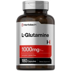 Horbach Cpsulas de L-glutamina Horbaach de 1000 Mg                                                                                                    