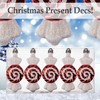 VFM - Red & White 10cm Sweet Baubles Swirl Candy