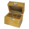 Wood Box Storing Safely Gold Test Kit Holds 3 Testing