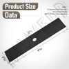 2 Pack Universal 9" x 2" （1/2 Hole） Edger Blade