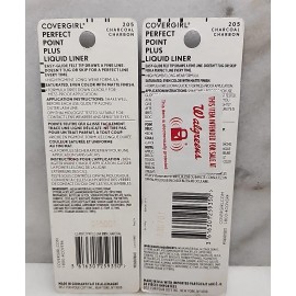 COVERGIRL 2  CoverGirl Perfect Point Plus Liquid Eye Liner, 205 Charcoal