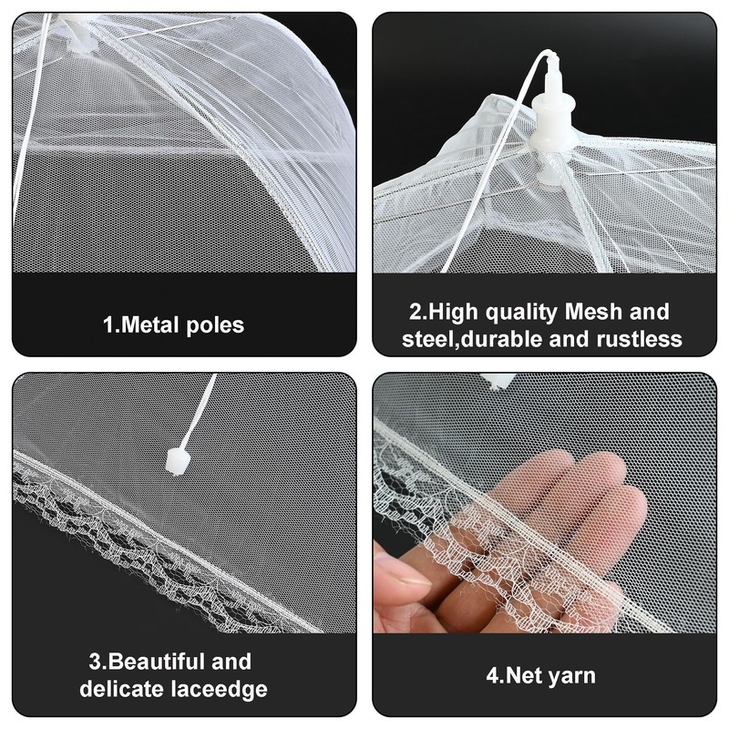 Food Mesh Covers, Large and Tall Food Covers, Pop Up