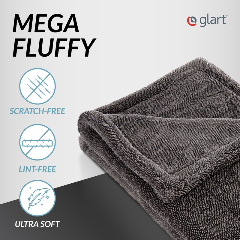 Glart Twist Car Drying Cloth XXL - Premium 60x40cm microfiber