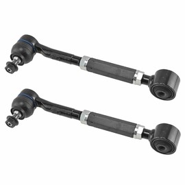 Tiny Force Rear Adjustable Control Lateral Arm Set Pair LH & RH Compatible with Toyota Rav4 2006-2010 Replace 487100R010 48710-0R030, 48710-42020