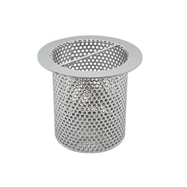 Commercial Flood Drain Strainer (1, 4" Diameter x 4" Tall Cylinder)