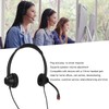Call Center Headset Noise Cancelling Mic Supports Speaker Volume Adjustment