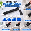 9-in-1 Caulking Tool Kit for Sealant Finishing – Multi-Shape Scrapers