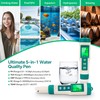 RAINLEOTI PH and TDS Meter, 5-in-1 Digital pH Tester for