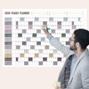Yearly Wall Calendar with Holidays, Full Year Calendar One Page,
