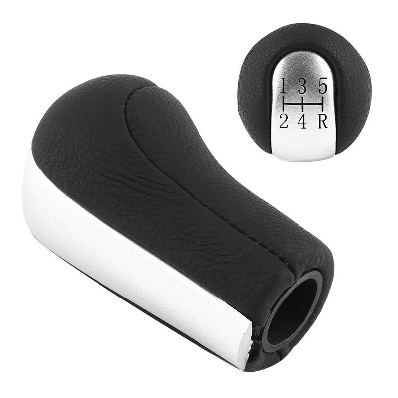 Keenso Manual 5 Speed Gear Knob Car Gear Knob Stick