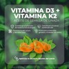 VITO - Vitamina D3-400 UI con K2 y Aceite de